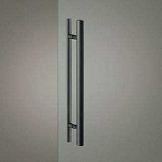アルミ バイブレーションブラックハンドル(両側タイプ)/全長:600mm