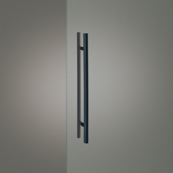 ステンレス ユニミストマットブラックハンドル G1216-01-061