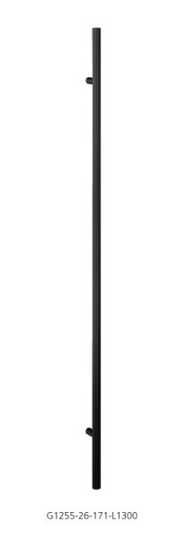 アルミ ユニフロストブラックハンドル G1255-26-171-L1300