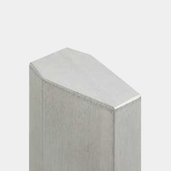 画像2: ステンレス ヘアラインハンドル(両側タイプ)/全長:600mm (2)