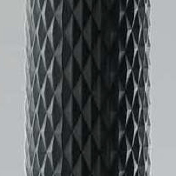 画像2: エラストマー ブラック +ステンレス ヘアラインハンドル(両側タイプ)/全長:600mm (2)