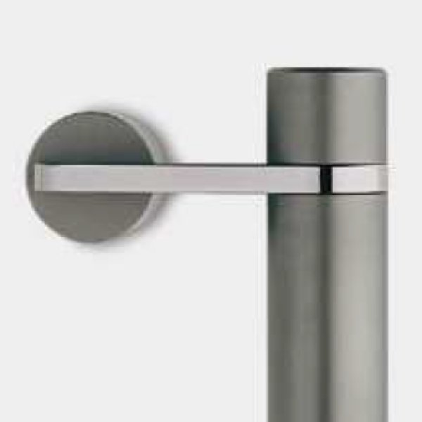 画像2: チタン ブラスト+ミラーハンドル(両側タイプ)/全長:645mm (2)