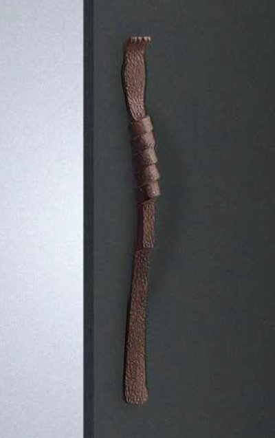 画像1: ブラスキャスト 鉄サビ色ペイントハンドル（両側タイプ）/全長:450mm