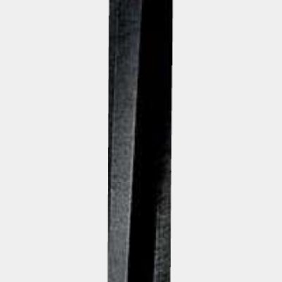 画像2: ユニウッド ブラック ＋ステンレス ヘアラインハンドル（両側タイプ）/全長:600mm