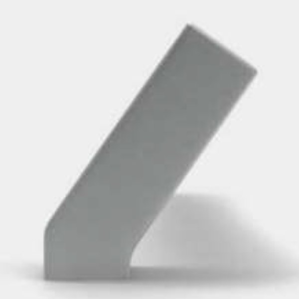 画像2: アルミ ユニフロストシルバーハンドル(両側タイプ)/全長:600mm (2)