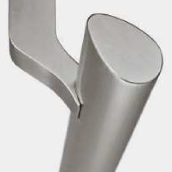 画像2: ステンレス ヘアラインハンドル(両側タイプ)/全長:650mm (2)