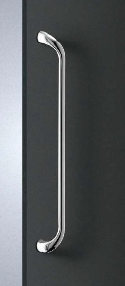 画像1: ステンレスキャスト ミラーハンドル（両側タイプ）/全長:600mm