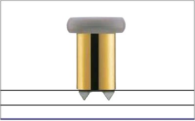 画像1: ステンレス スペーサー（１ヶ）/全長:29×27×8mm