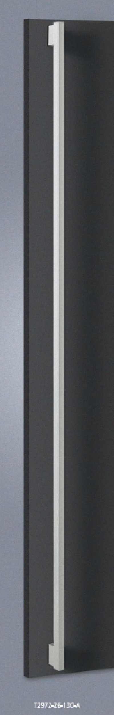 画像1: アルミ ユニフロストシルバーハンドル（両側タイプ）/全長:2173mm