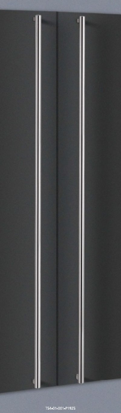 画像1: ステンレス ミラーハンドル（両側タイプ）/全長:1965mm