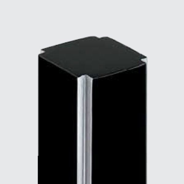 画像2: アルミ ブラック+ミラーハンドル(両側タイプ)/全長:750mm (2)