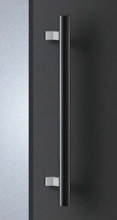 画像1: アクリル ブラック ＋アルミ シルバーハンドル（両側タイプ）/全長:550mm