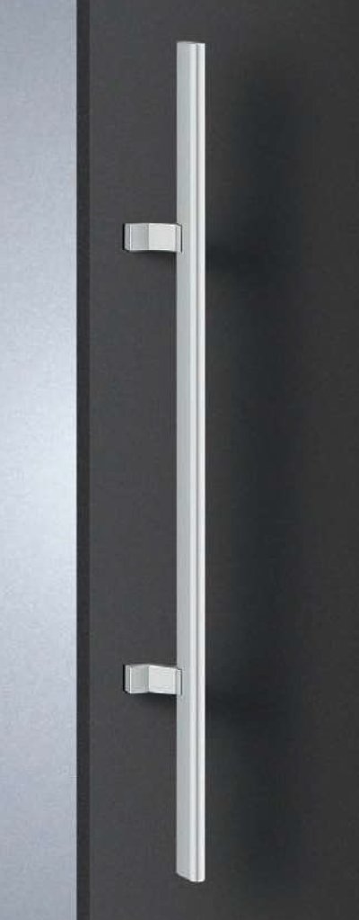 画像1: アルミ ユニフロストシルバーハンドル（両側タイプ）/全長:800mm