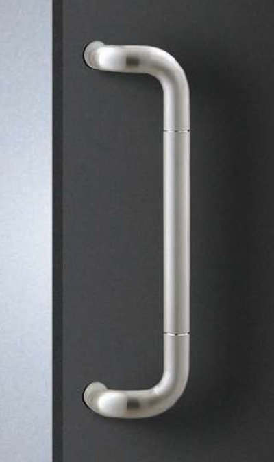 画像1: ステンレス ヘアラインハンドル（両側タイプ）/全長:459mm