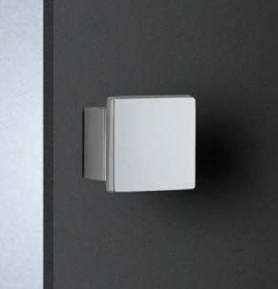 画像1: ユニキャスト＋アルミ シルバーハンドル（両側タイプ）/全長:115×120mm