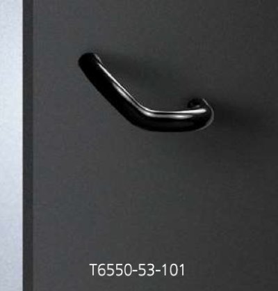画像1: アクリル ブラックハンドル（両側タイプ）/全長:160mm