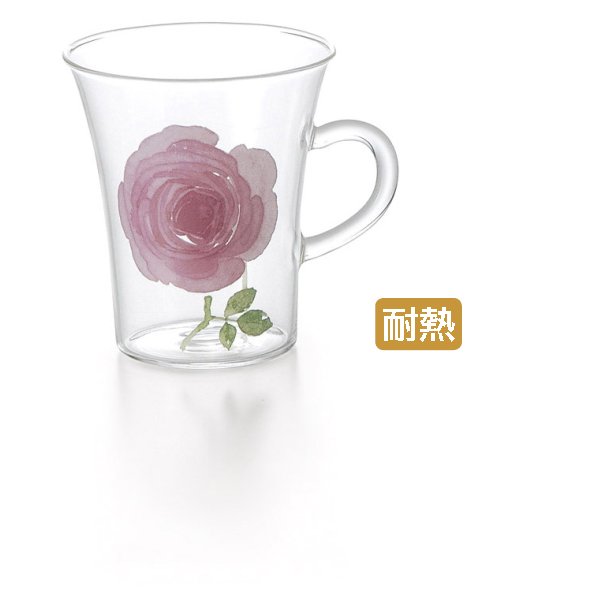 画像1: English Rose ●イングリッシュローズ 天開マグ（5個セット）  〔送料無料〕 (1)