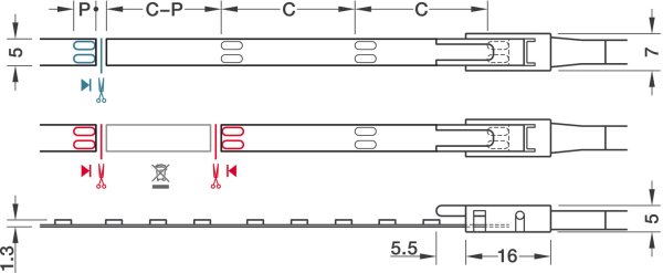 画像5: LED テープライト　モノクローム 5 mm (5)