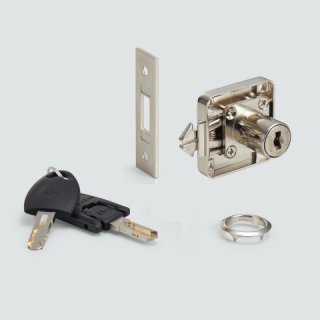 AO011　三越　シルバー　小物入れ　鍵付き 楽天市場】【サーチライトシルバー】WEST,ウエスト 553外部締錠
