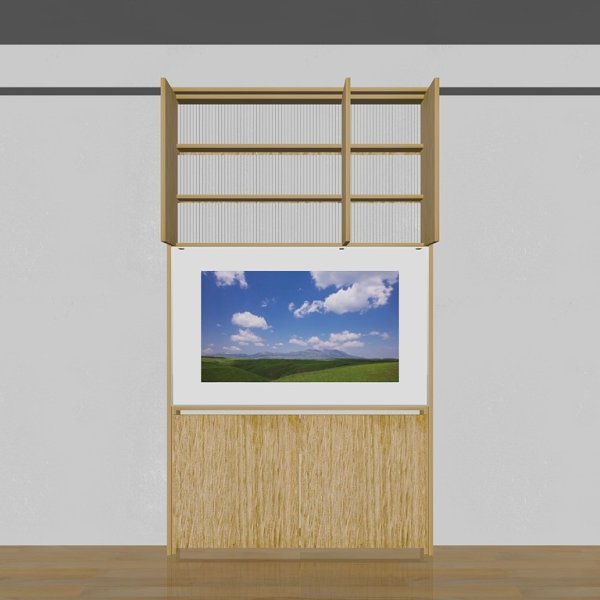 画像2: 省スペース薄型テレビボード SLIMO (2)