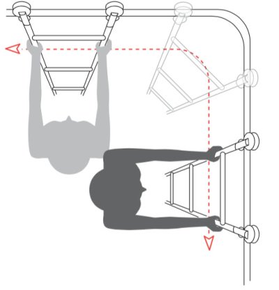 画像3: コーナー梯子（はしご）