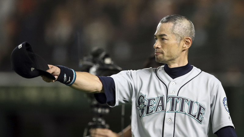 イチロー選手の花道だった