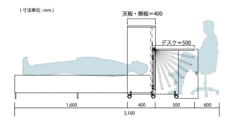 上断面図