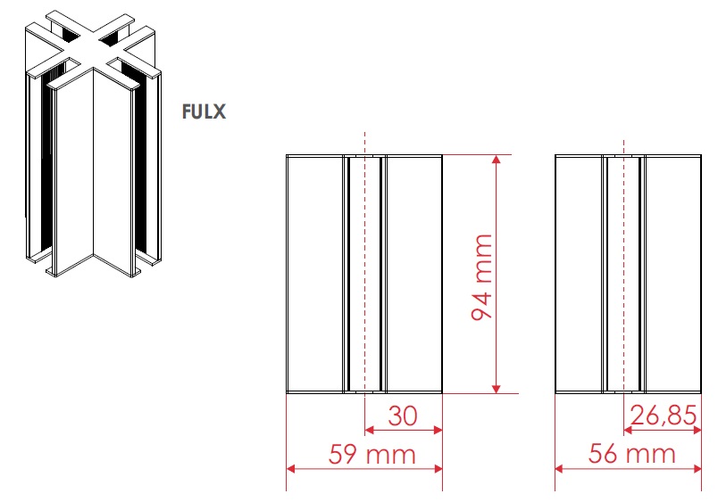 FULX,パーティション,卓上フルタイプ