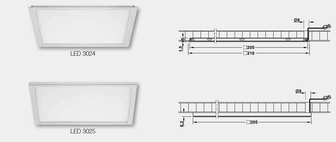 LED,LEDライト,LEDダウンライト,LED詳細図