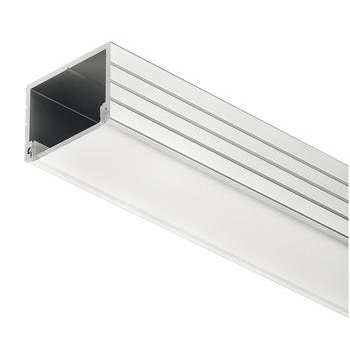 LEDテープライト用プロファイル、アルミニウム（面付け用）