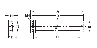 ハンドル,家具用ハンドル,アルミニウム,インセット,インセットハンドル,金具