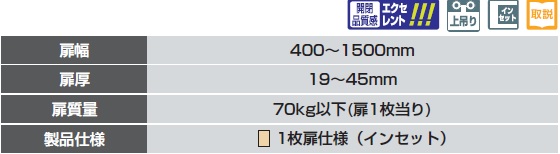 キャビネット外幅,扉高,扉幅,扉厚,扉質量