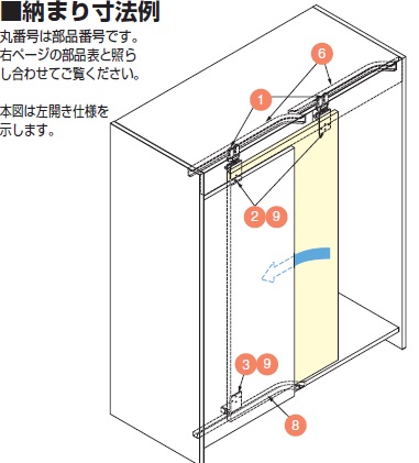 納まり寸法例