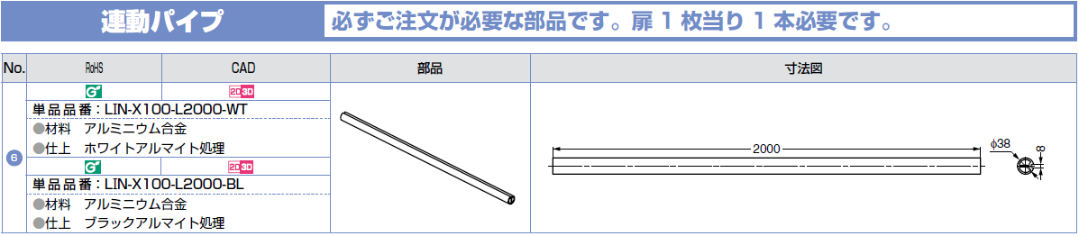 モノフラット リンクスヒンジ