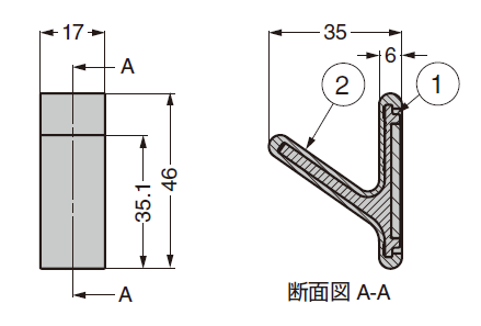 シリコーンフック,吊金具,フック金具