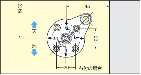 取付図,ソフトダウンステー,ステー,ダンパー