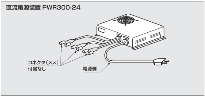 直流電源装置PWR300-24