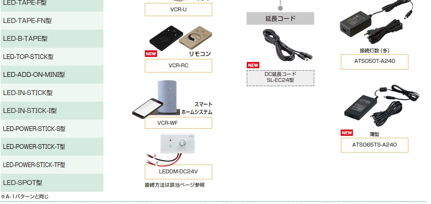 LED接続,LEDライト,延長コード,リモコン