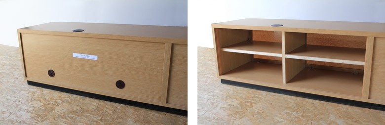 テレビボード,テレビ台,AVボード,TV board,TVボード,ウォールナット材,オーク材